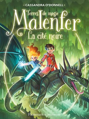 cover image of Malenfer--Terres de magie (Tome 7)--La cité noire